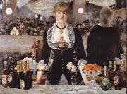 Edouard Manet Bar in the foil-Bergere oil on canvas